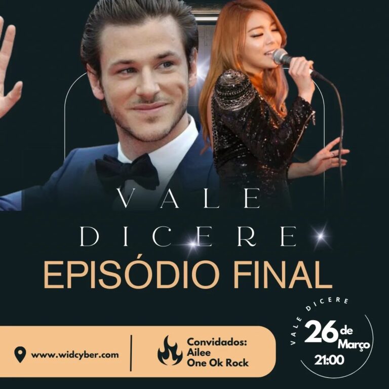 EPISÓDIO FINAL DE VALE DICERE SERÁ UM EVENTO DE 2 HORAS DE DURAÇÃO COM DIREITO A AFTER PARTY